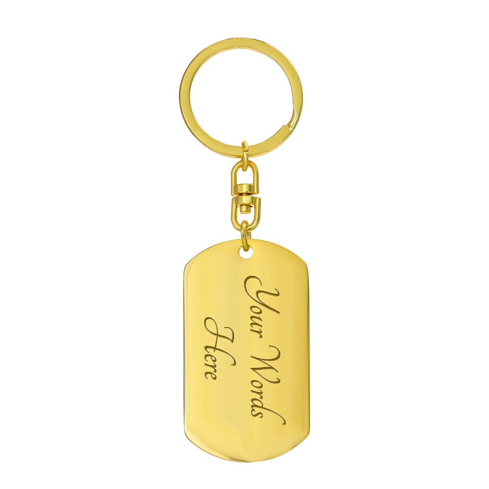 Congrats dog tag (White)