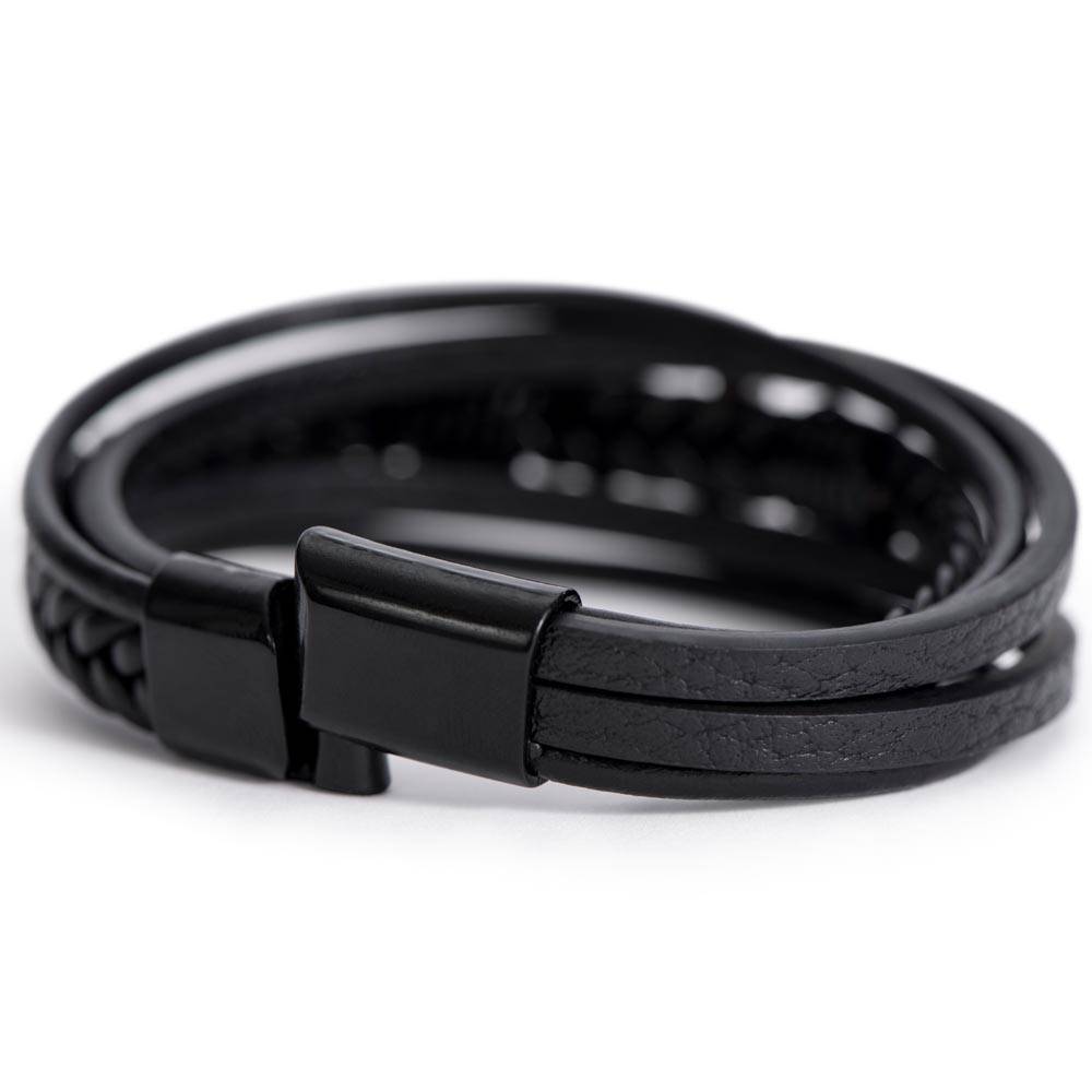 You're my Favorite (Black Card) Cross Bracelet