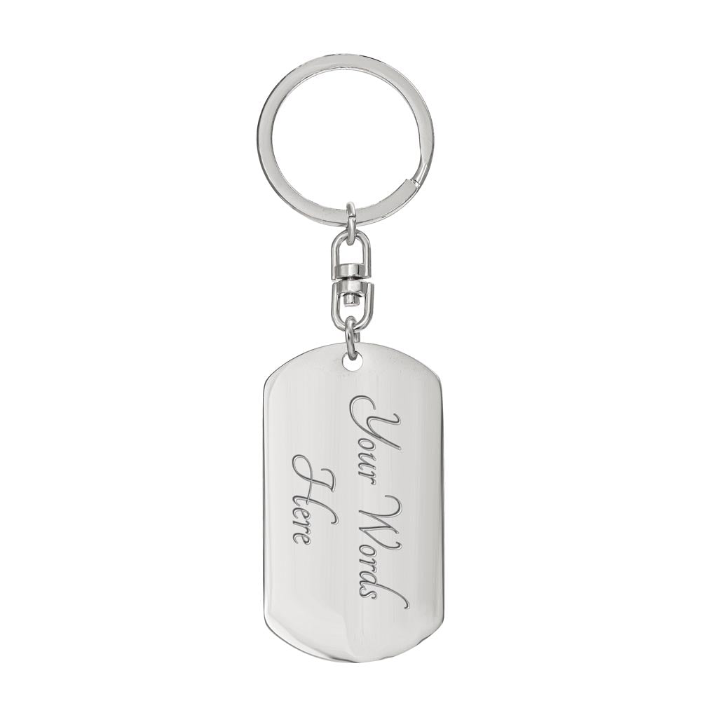 Congrats dog tag (White)