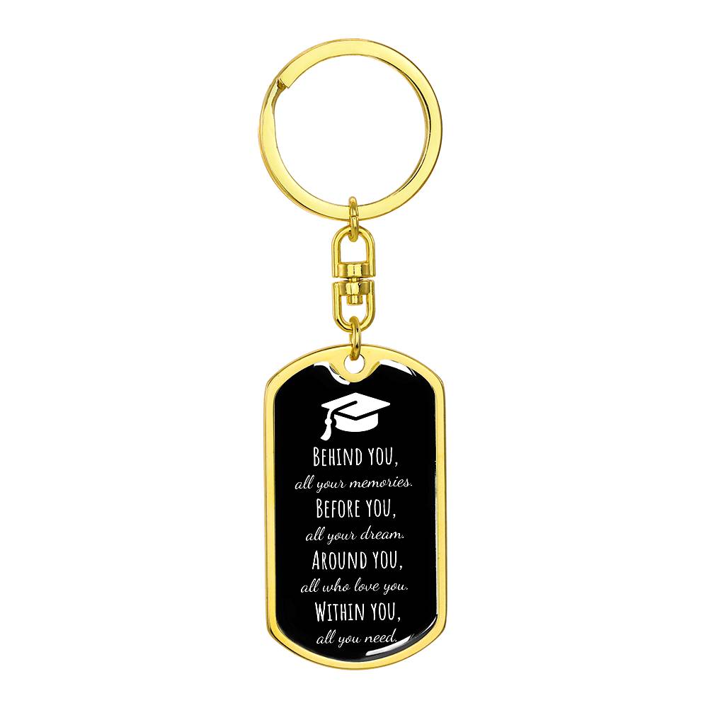 Congrats dog tag (Black)