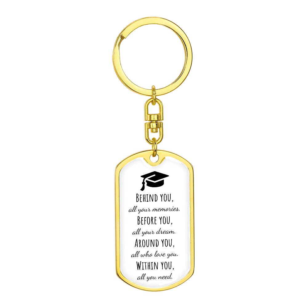 Congrats dog tag (White)