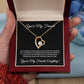 You're my Favorite (Black Card) Heart Pendant