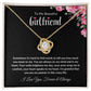 To My Beautiful Girlfriend (Love Knot Necklace)