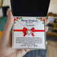 Merry Christmas to my soulmate (White Card) Love Knot