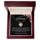 To My Beautiful Girlfriend (Love Knot Necklace)