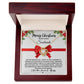 Merry Christmas to my soulmate (White Card) Love Knot