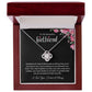 To My Beautiful Girlfriend (Love Knot Necklace)