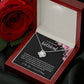 To My Beautiful Girlfriend (Love Knot Necklace)