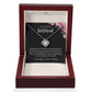 To My Beautiful Girlfriend (Love Knot Necklace)