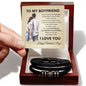 To My Boyfriend: Love You Forever Bracelet