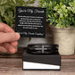 You're my Favorite (Black Card) Cross Bracelet