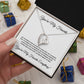 You're My Favorite Everything (White Card) Heart Pendant