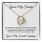 You're My Favorite Everything (White Card) Heart Pendant